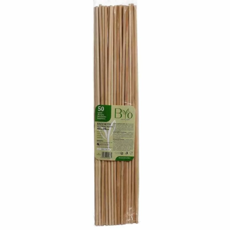 Bacchette Zucchero Filato cm. 40 mm. Ø5 Pz. 50