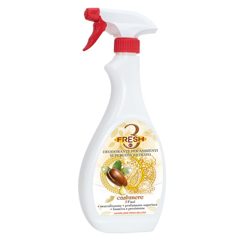 Deodorante 3 Fresh Cashmere Concentrato ml.750