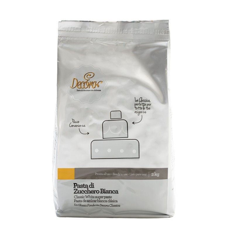 Pasta di Zucchero Bianca Classica kg.2