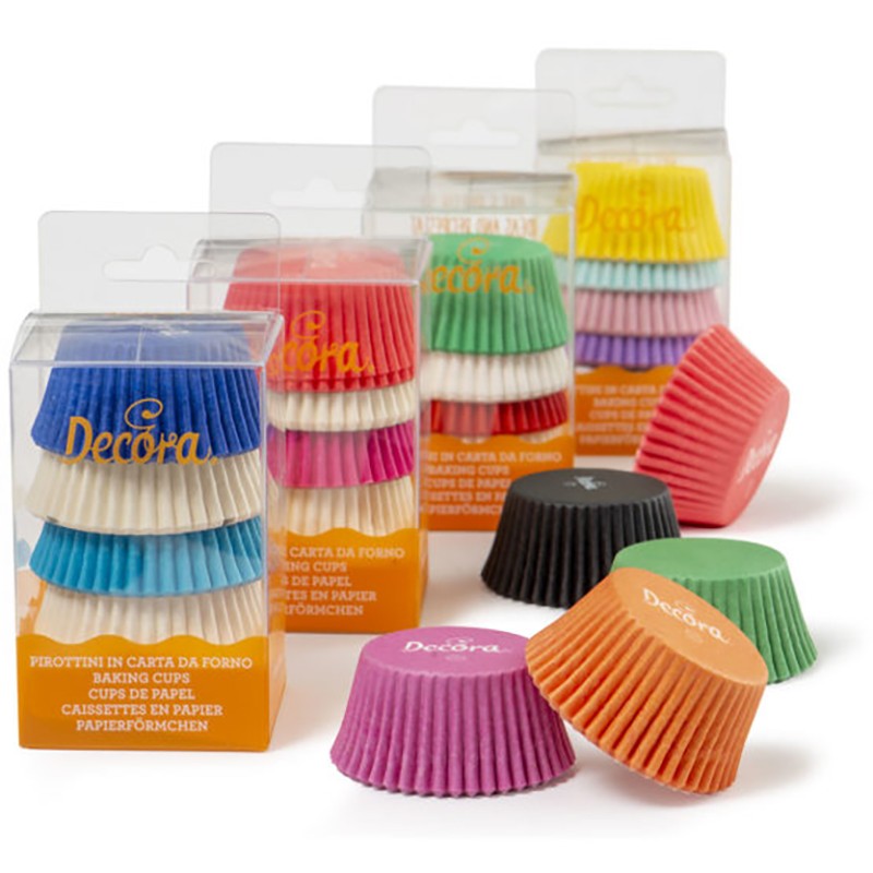 Pirottini muffin assortiti mm. 50X32 Pz. 75