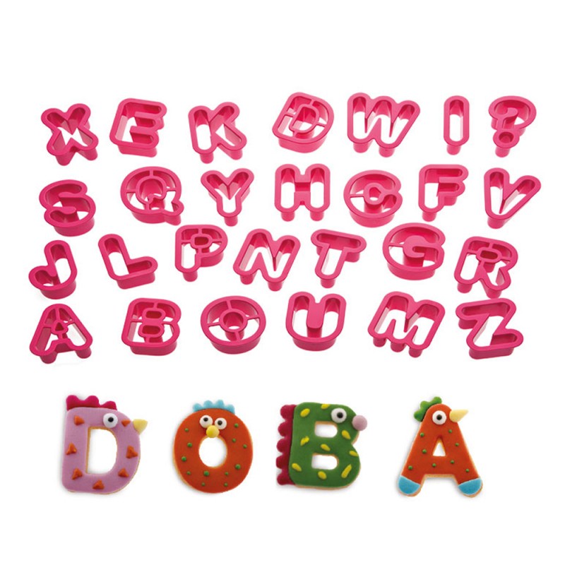 Decora Set Tagliapasta Alfabeto Pz. 27