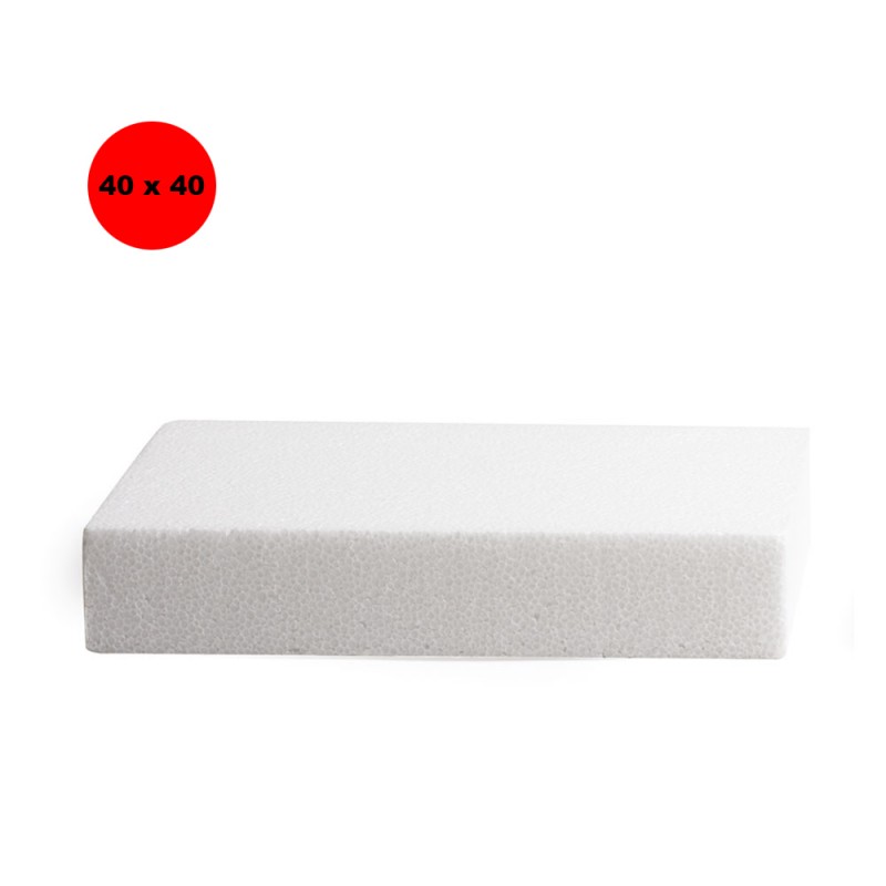 Decora Quadrato Polistirolo H. 5 cm 40