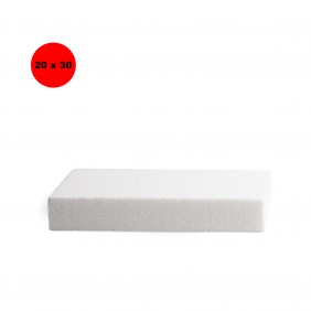 Decora Rettangolo Polistirolo H. 5 cm 20x30 Decora Rettangolo Polistirolo H. 5 cm 20x30