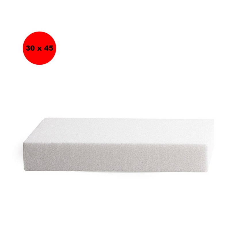 Decora Rettangolo Polistirolo H. 5 cm 30x45