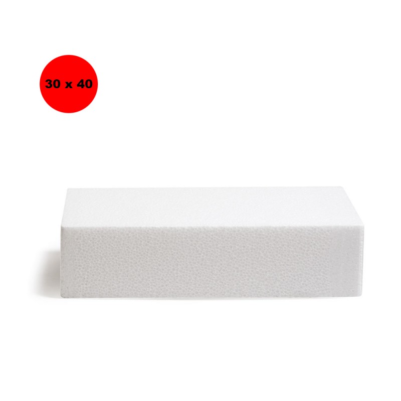 Decora Rettangolo Polistirolo H. 7,5 cm 30x40