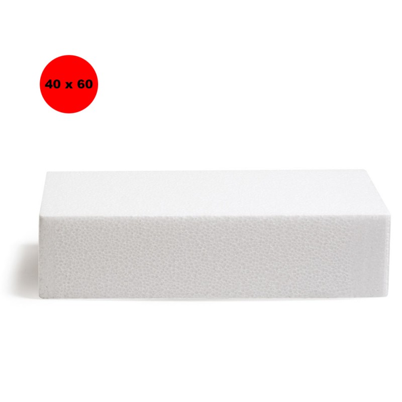 Decora Rettangolo Polistirolo H. 7,5 cm 40x60