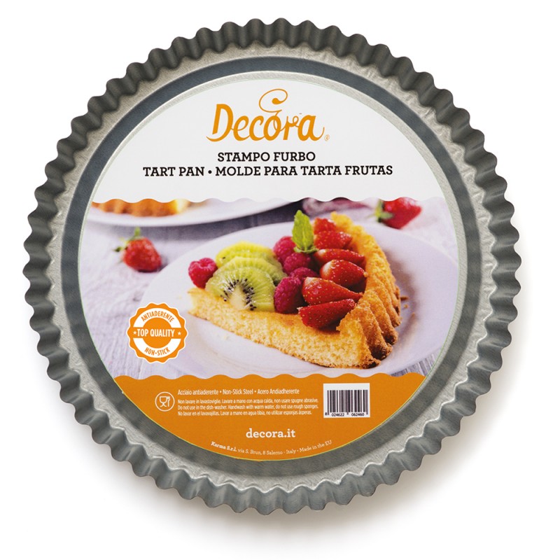 Decora Stampo Crostata Furbo H 3 cm 28 diametro