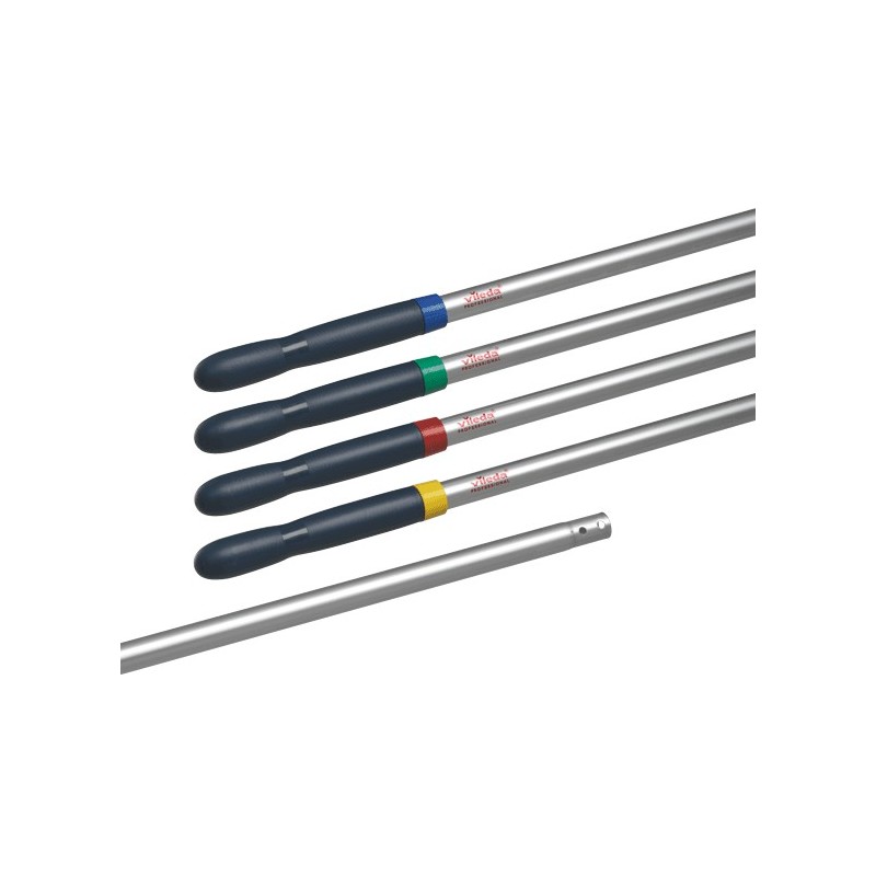 Manico Alluminio - cm.145 con foro con Clip codici Colore