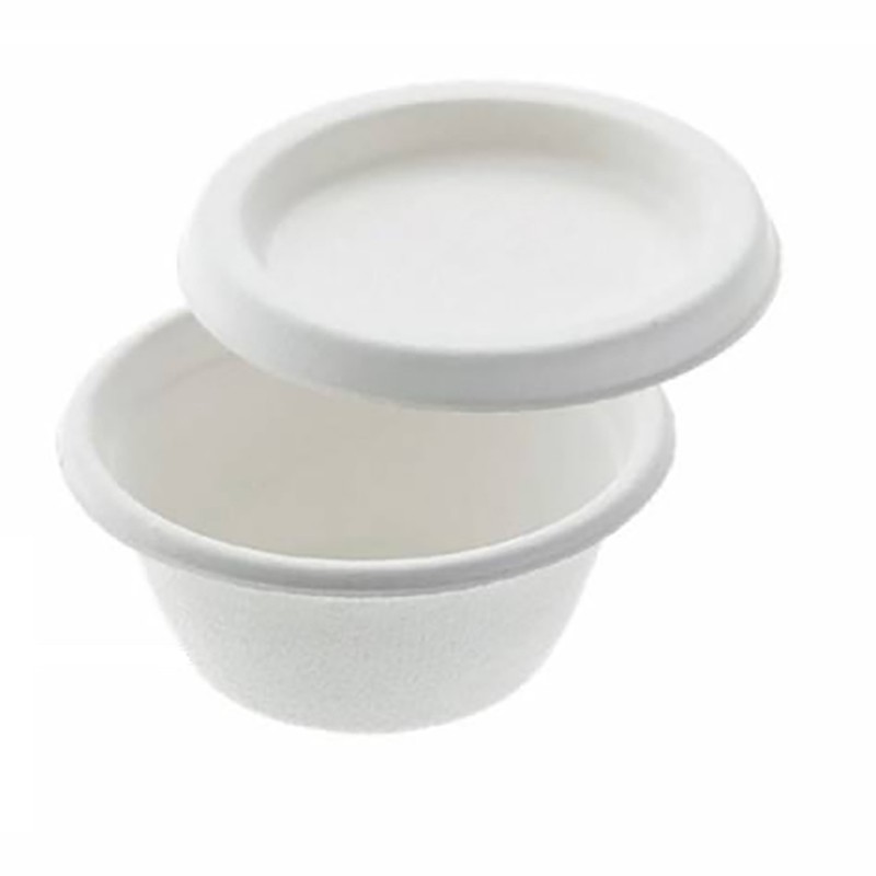 Ciotola con coperchio per Salse Ø6,8x3 cm 50 Pezzi Q2064
