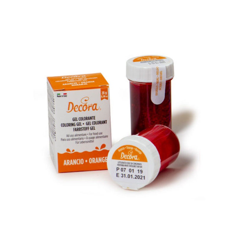 Decora Gel Colorante gr. 28 - Arancione 9600813