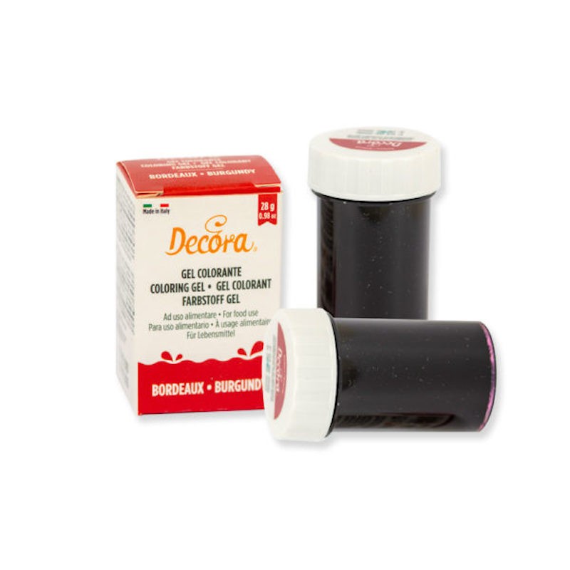 Decora Gel Colorante gr. 28 - Bordeaux 9600824