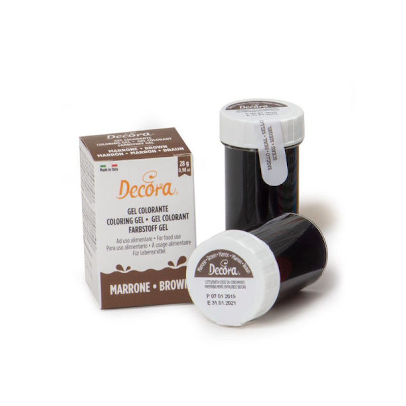 Decora Gel Colorante gr. 28 - Marrone 9600821