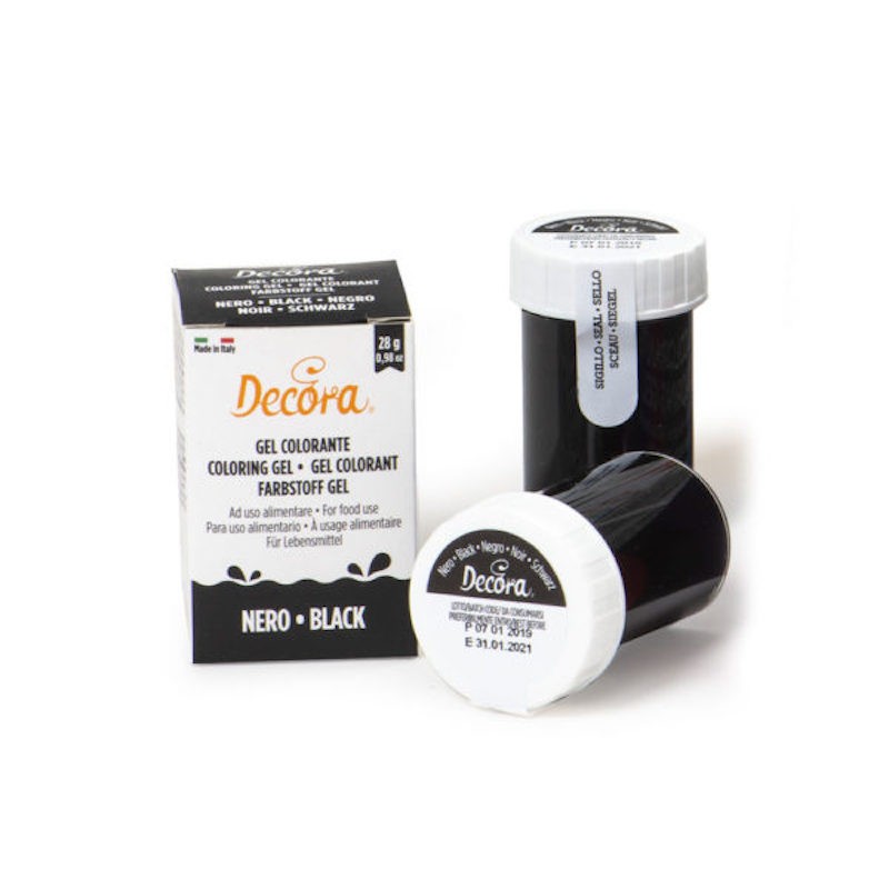 Decora Gel Colorante gr. 28 - Nero 960020