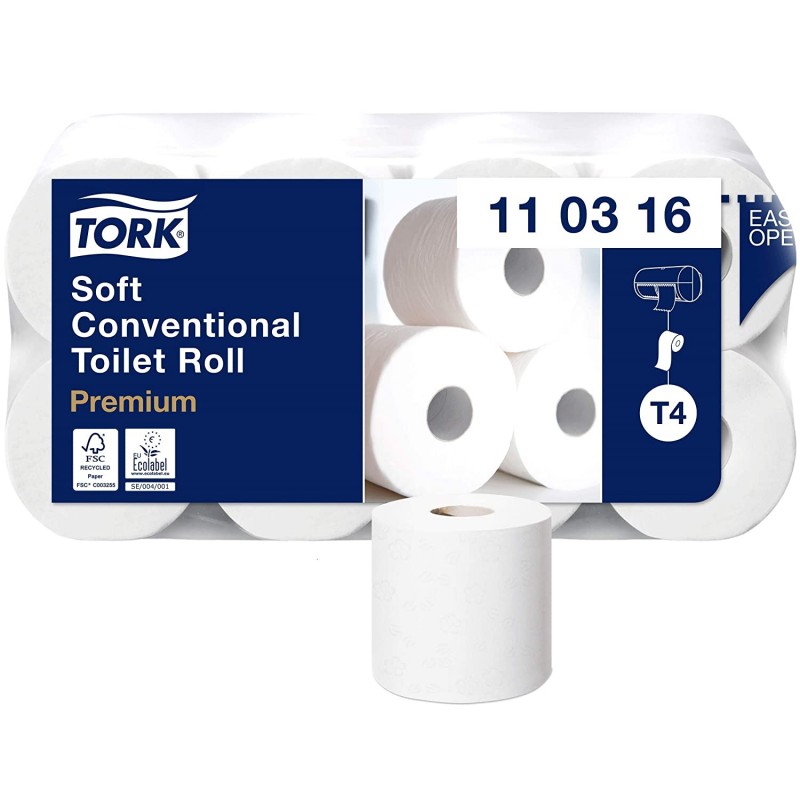 Tork Rotolo carta igienica Premium Soft, 3 veli 110316