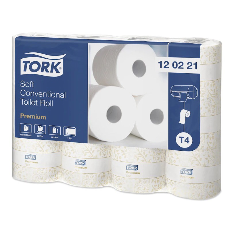 Tork Rotolo carta igienica Premium Soft, 2 veli 12 Rotoli
