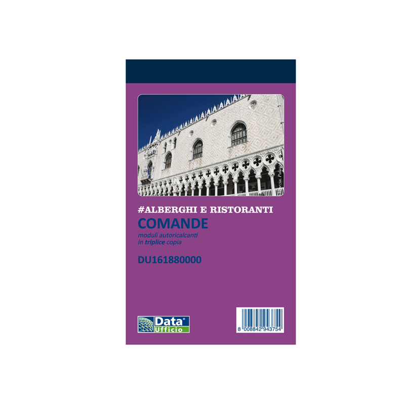 Blocchi Comande - 25 Copie X 3 - Pezzi 10 - du161880000