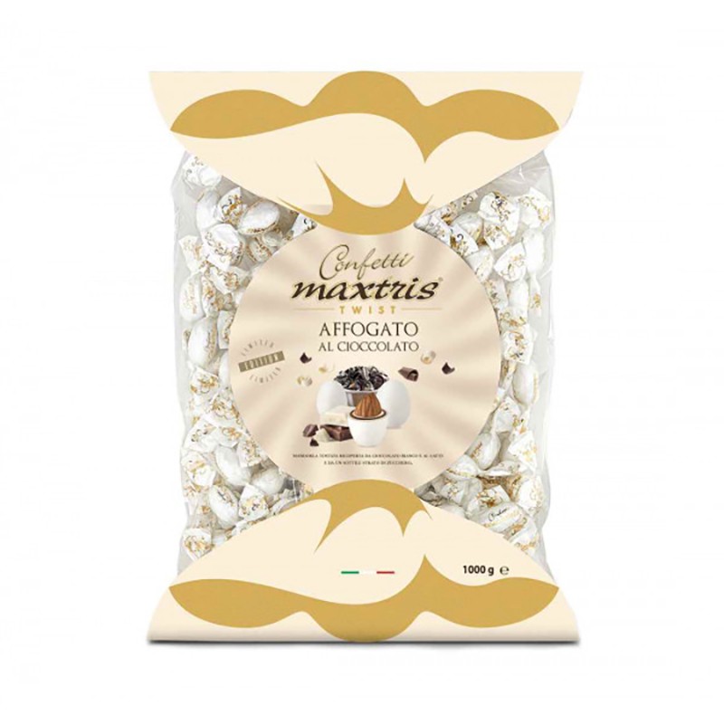 Confetti Maxtris - Twist Affogato al Cioccolato 1 kg. Incartati