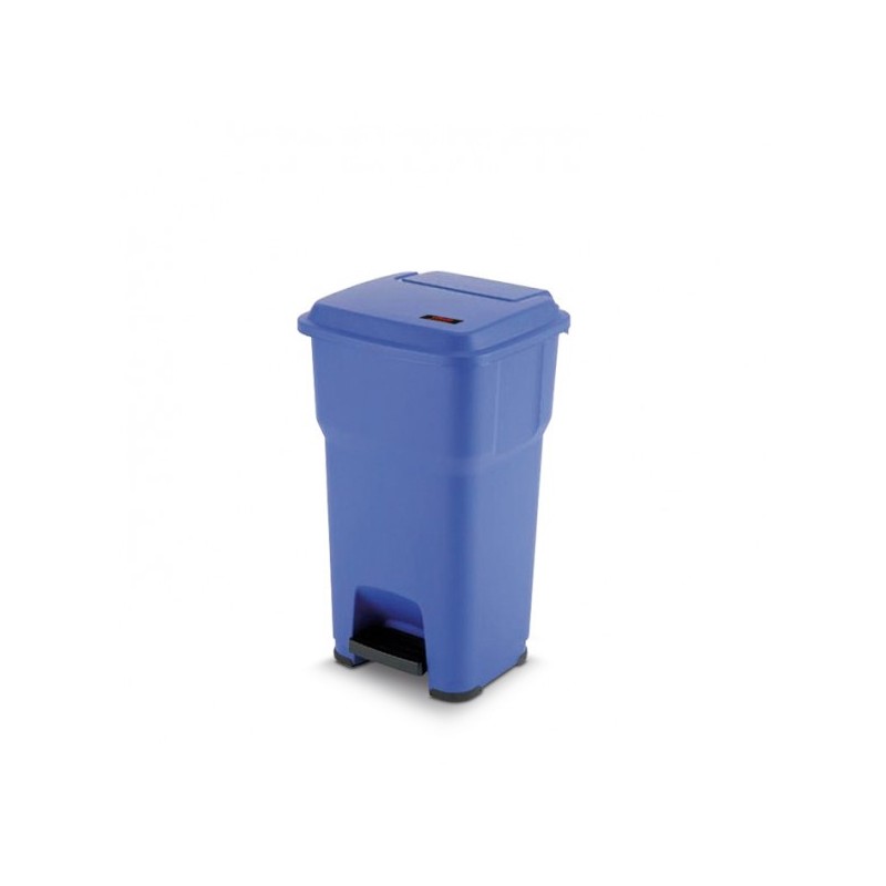 Pattumiera a pedale Hera - Lt. 60 Blu