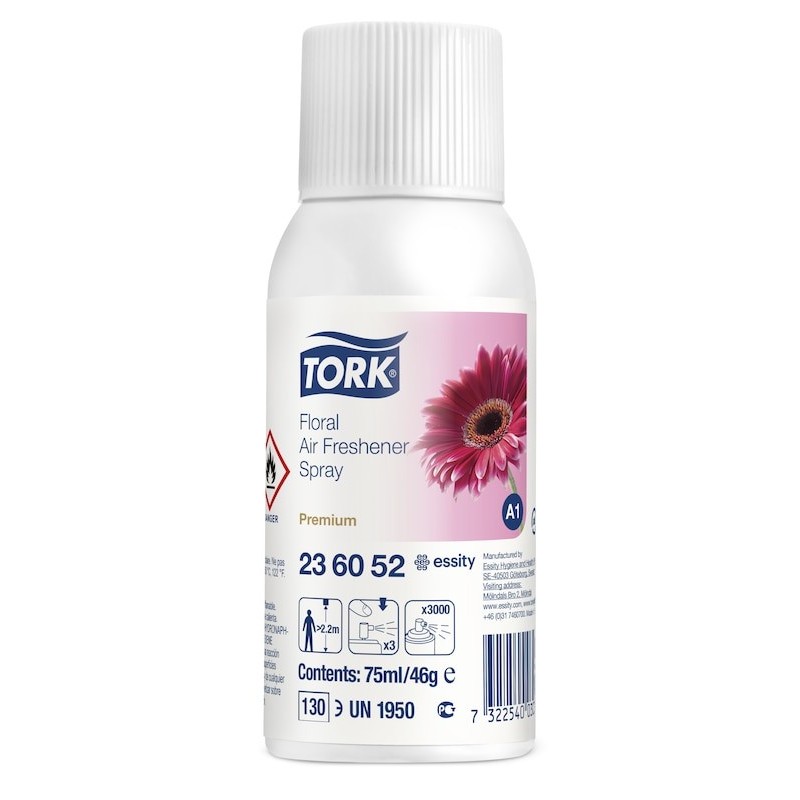 Tork Deodorante spray Floreale ml. 75 da 3000 spruzzi
