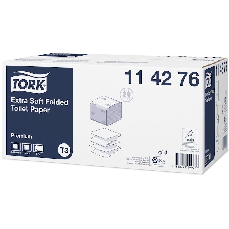 Tork Carta igienica intercalata Extra Soft Premium