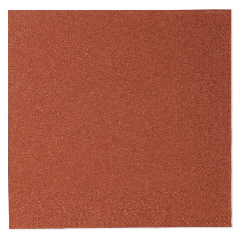 Tovagliolo Tork Lunch 2 Veli cm. 33x33 da 200 Fogli Terracotta