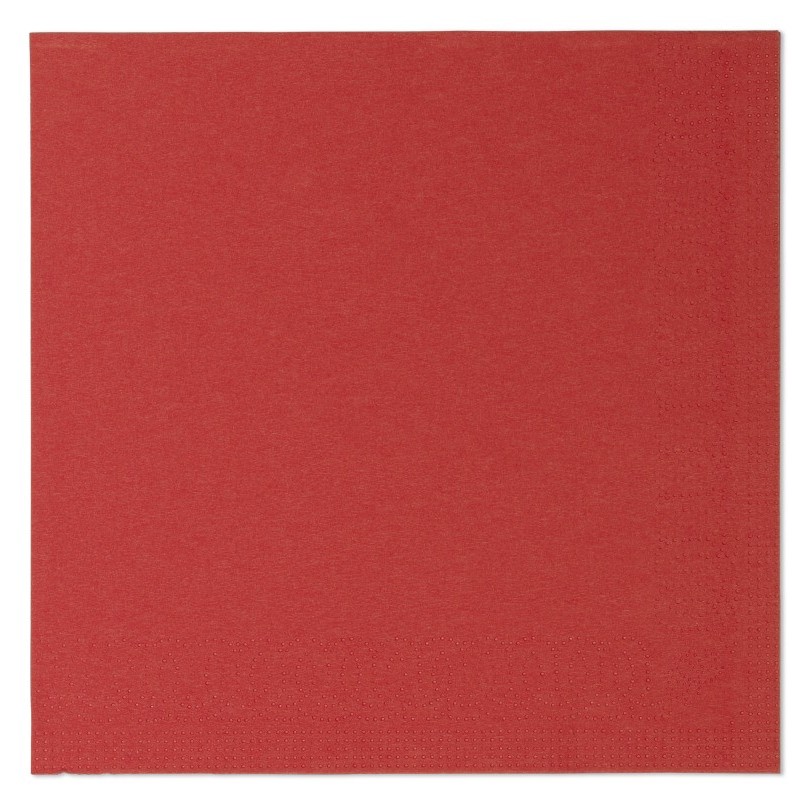 Tovagliolo Tork Lunch 2 Veli cm. 33x33 da 200 Fogli Rosso