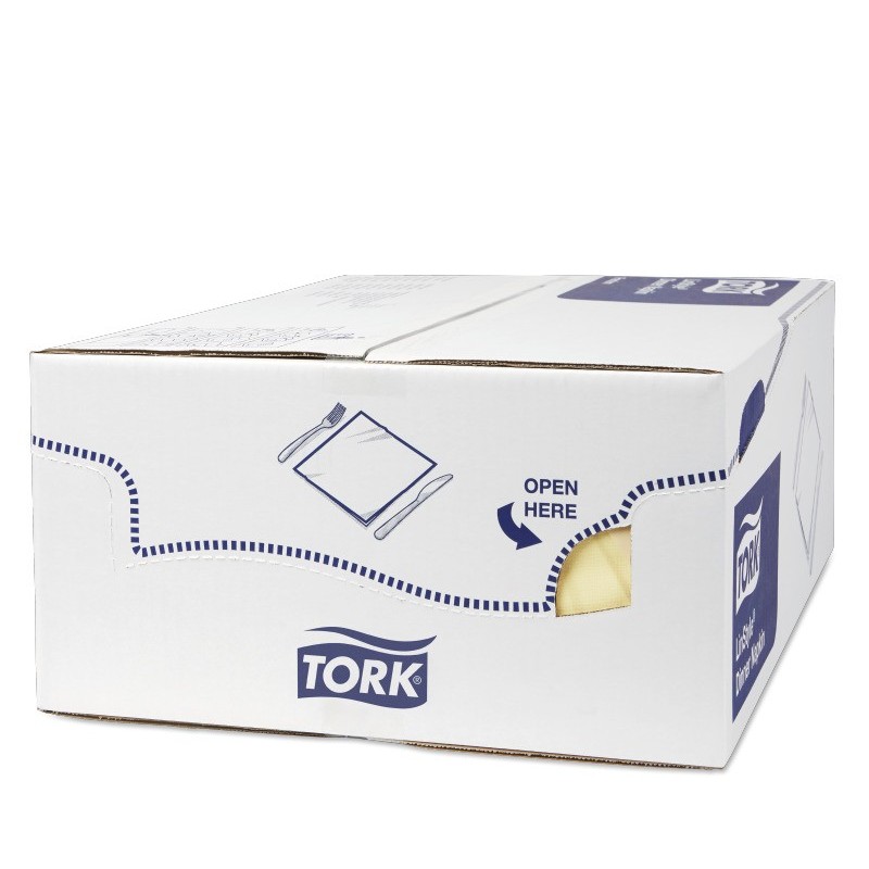 Tork Premium LinStyle Tovagliolo Dinner cm. 39x39 da 50 Fogli Champagne