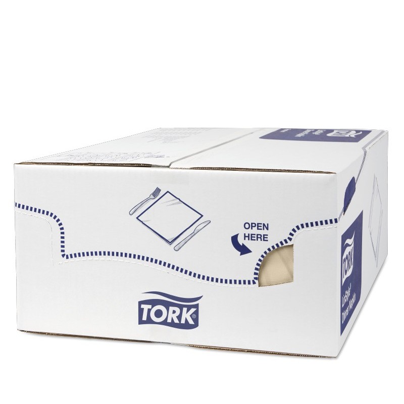Tork Premium LinStyle Tovagliolo Dinner cm. 39x39 da 50 Fogli Crema