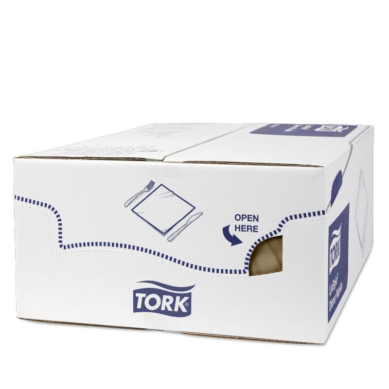 Tork Premium LinStyle Tovagliolo Dinner cm. 39x39 da 50 Fogli Nocciola