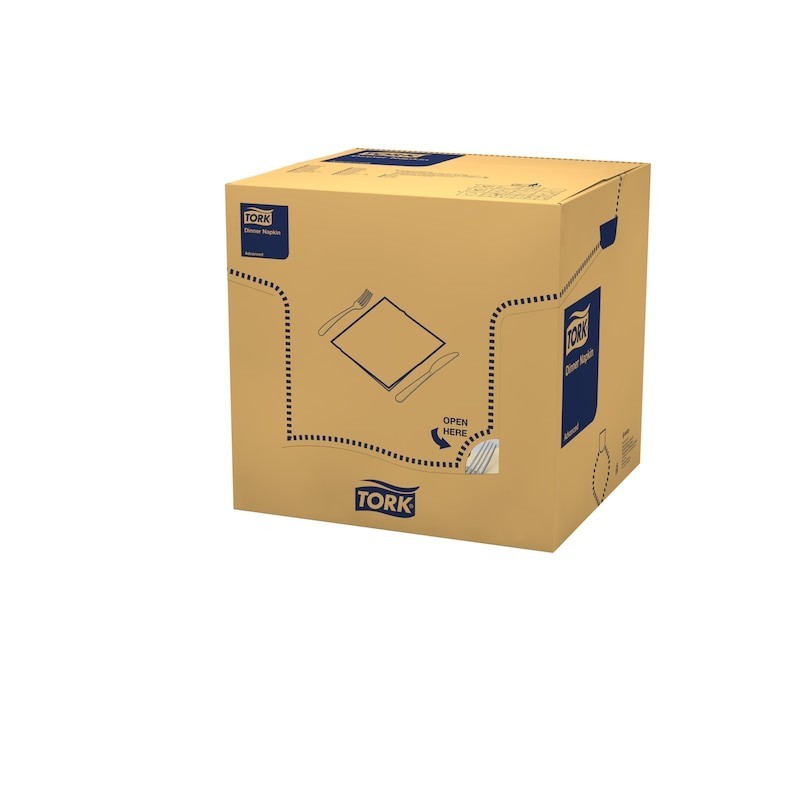 Tovagliolo Tork Dinner 2 Veli cm. 39x39 da 150 Fogli Crema