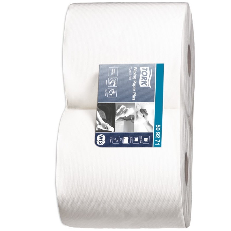 Tork Carta Plus per asciugatura 2x880 strappi 2x264 mt